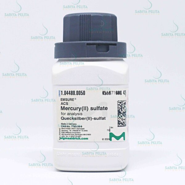 Mercury(II) sulfate for analysis EMSURE® Merck 1.04480.0050
