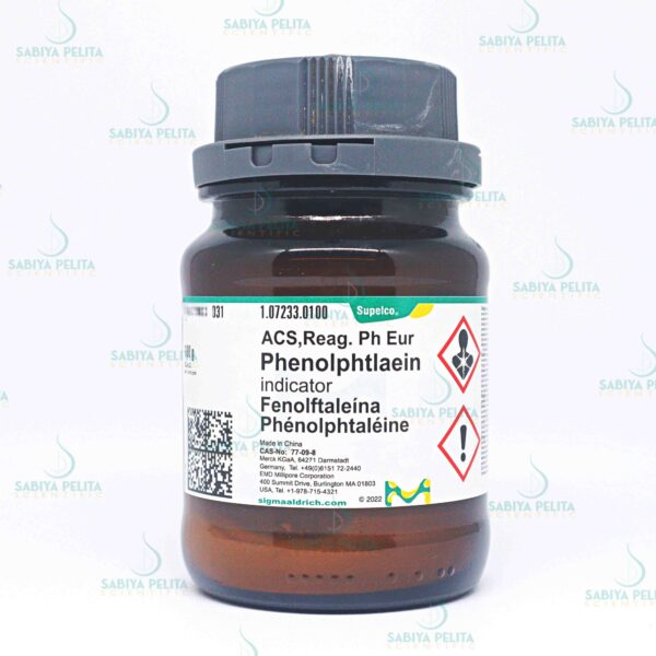 Phenolphthalein pH indicator, ACS Merck 1.07233.0100