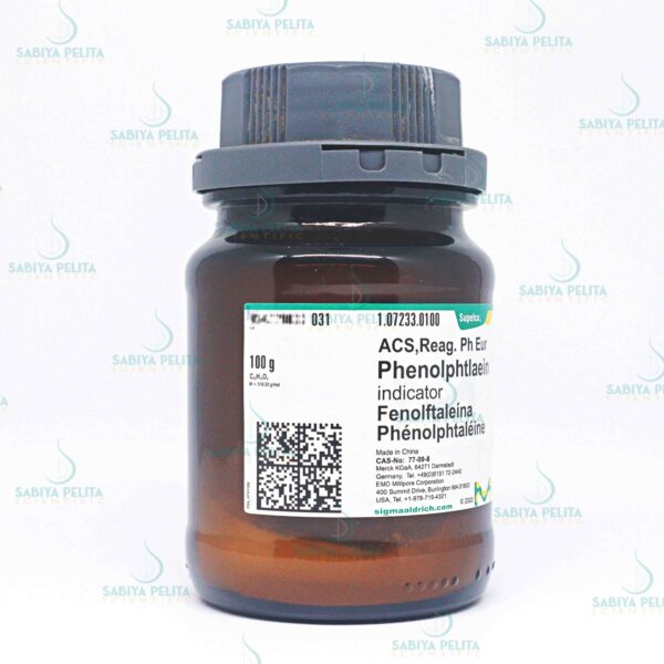 Phenolphthalein pH indicator, ACS Merck 1.07233.0100