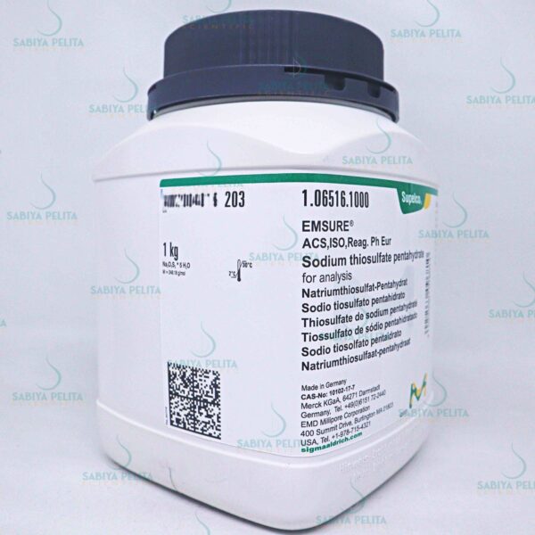 Sodium thiosulfate pentahydrate for analysis EMSURE® Merck 1.06516.1000