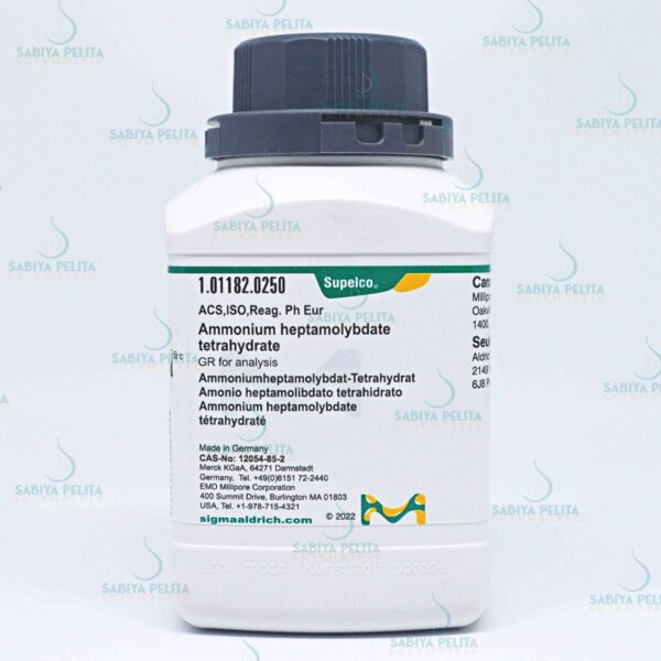 Ammonium heptamolybdate tetrahydrate GR for analysis Merck 1.01182.0250