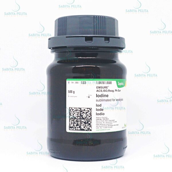 Iodine sublimated for analysis EMSURE® Merck 1.04761.0500