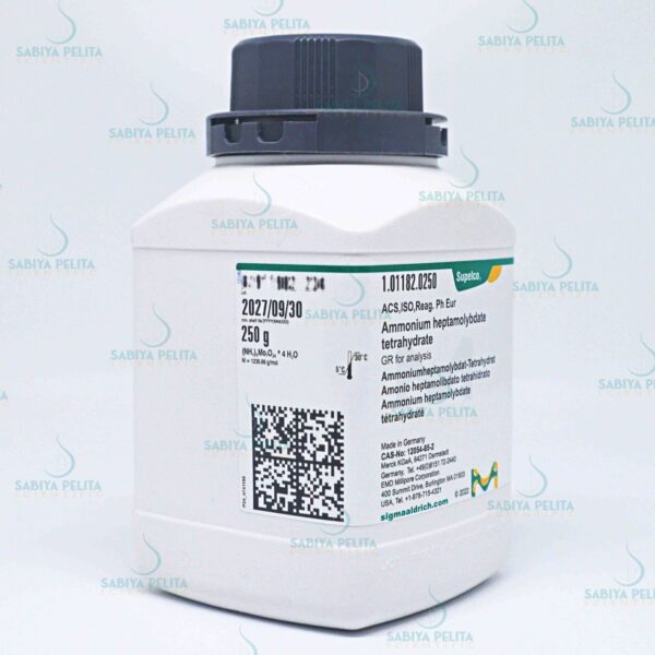 Ammonium heptamolybdate tetrahydrate GR for analysis Merck 1.01182.0250