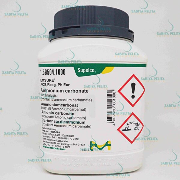 Ammonium carbonate for analysis EMSURE® Merck 1.59504.1000