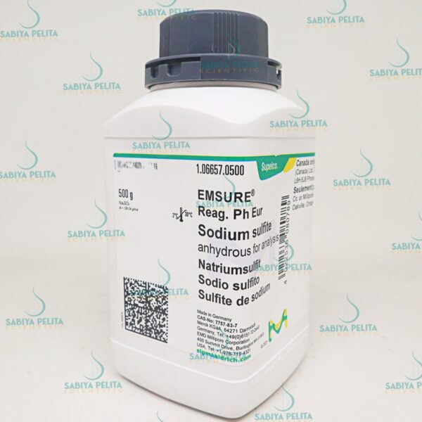 Sodium sulfite anhydrous for analysis EMSURE® Merck 1.06657.0500