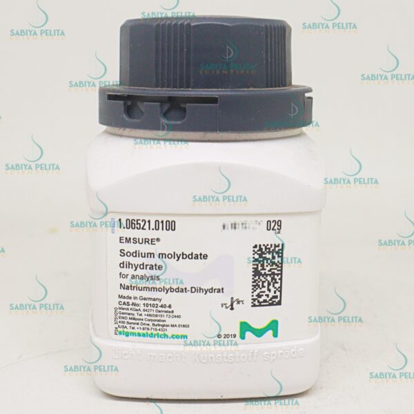 Sodium molybdate dihydrate for analysis EMSURE® Merck 1.06521.0100
