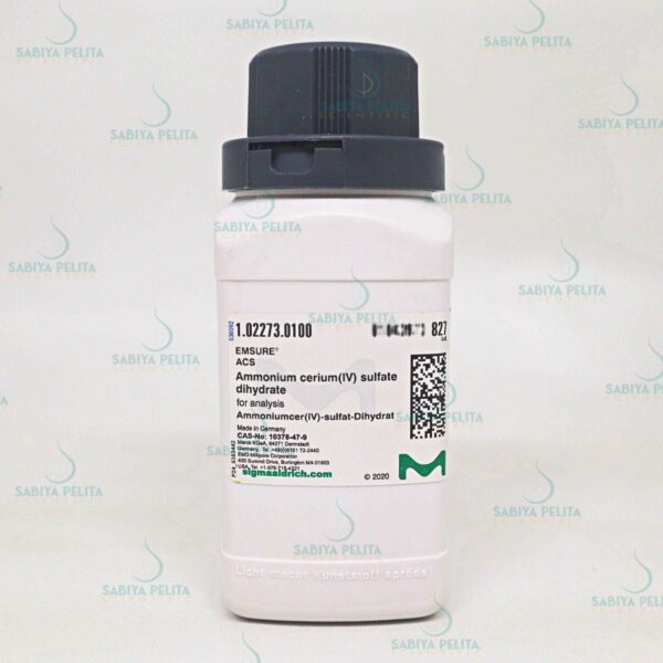 Ammonium cerium(IV) sulfate dihydrate for analysis EMSURE® Merck 1.02273.0100