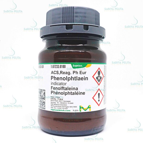 Phenolphthalein pH indicator, ACS Merck 1.07233.0100