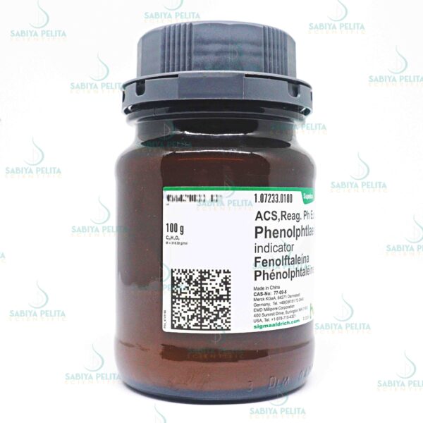 batch_IMG_0265 Phenolphthalein pH indicator, ACS Merck 1.07233.0100