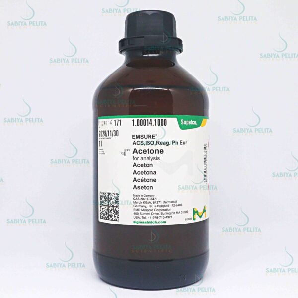 Acetone for analysis EMSURE® Merck 1.00014.1000