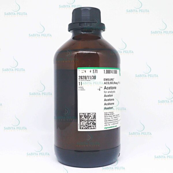 Acetone for analysis EMSURE® Merck 1.00014.1000