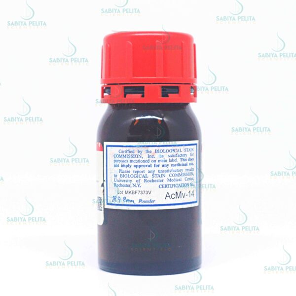 batch_IMG_0057 Methyl violet 2B certified by the BSC Sigma-Aldrich 198099-25G