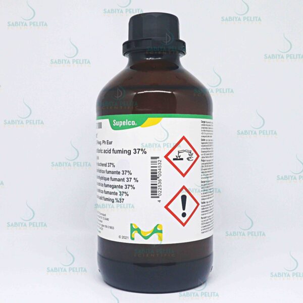 Hydrochloric acid 37%, for analysis EMSURE® Merck 1.00317.1000