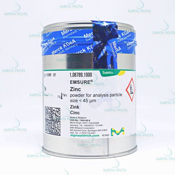 Zinc powder for analysis particle size < 45 µm EMSURE® Merck 1.08789.1000
