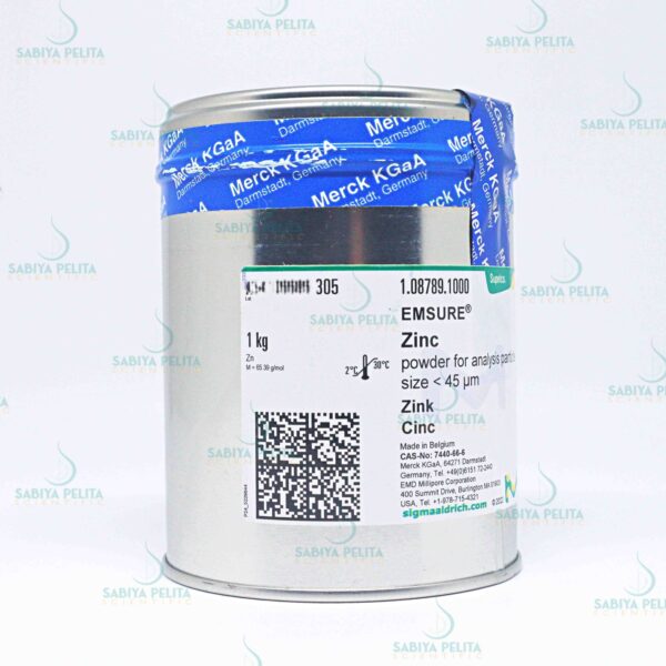 Zinc powder for analysis particle size < 45 µm EMSURE® Merck 1.08789.1000