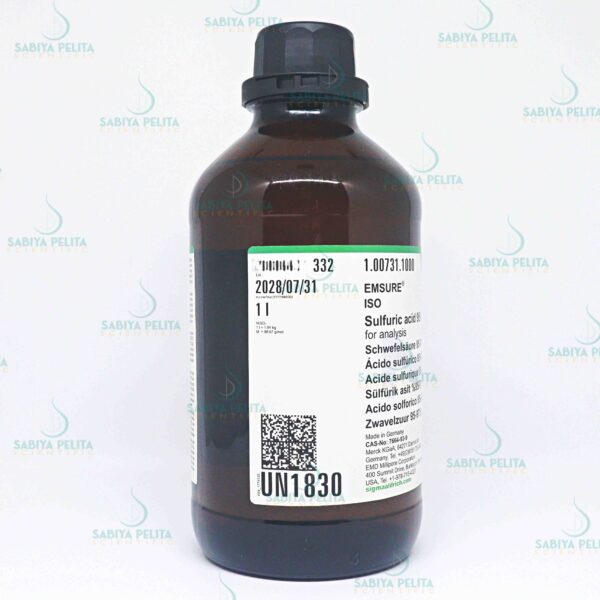 Sulfuric acid 95-97% for analysis Merck 1.00731.1000