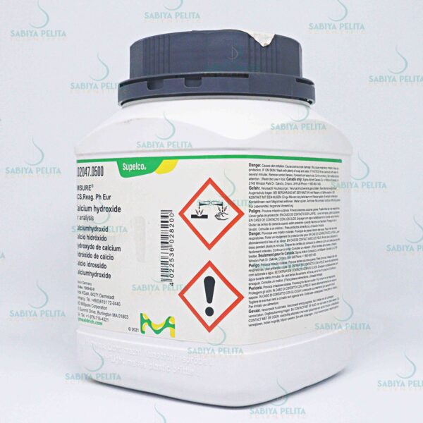Calcium hydroxide for analysis EMSURE® Merck 1.02047.0500