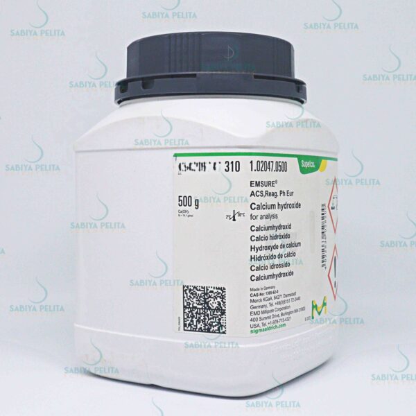 Calcium hydroxide for analysis EMSURE® Merck 1.02047.0500