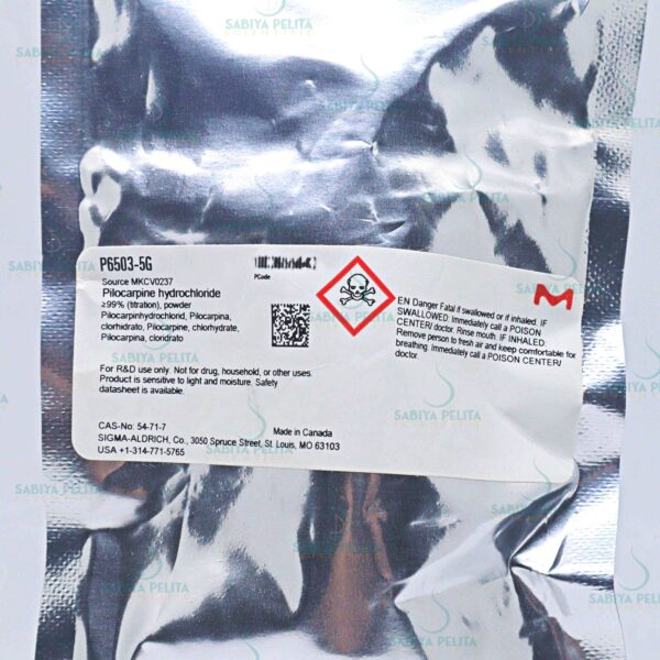 batch_IMG_0089 Pilocarpine hydrochloride 99% (titration) Sigma-Aldrich P6503-5G