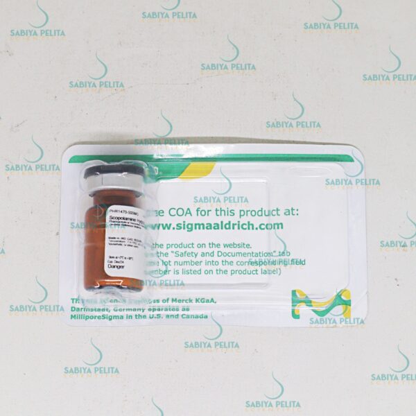 Scopolamine (HBR) Hydrobromide, Pharmaceutical Secondary Standard Sigma-Aldrich PHR1470-500MG