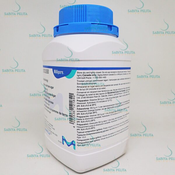 batch_IMG_0145 Potato dextrose agar (PDA) granular, suitable for pharmaceutical Merck 1.10130.0500