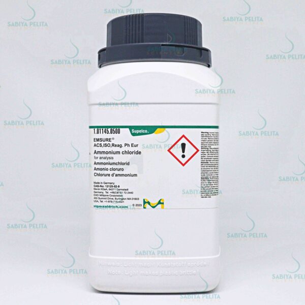 Ammonium chloride for analysis EMSURE® Merck 1.01145.0500