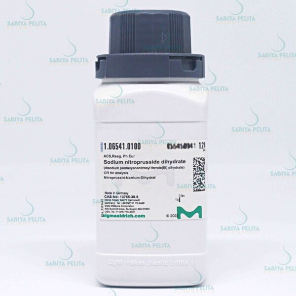 Sodium nitroprusside dihydrate GR for analysis Merck 1.06541.0100
