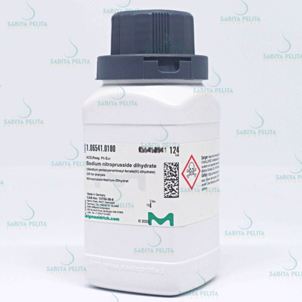 Sodium nitroprusside dihydrate GR for analysis Merck 1.06541.0100
