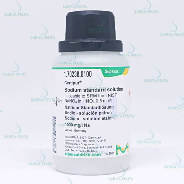 Sodium standard solution traceable to SRM from NIST Certipur® Merck 1.70238.0100