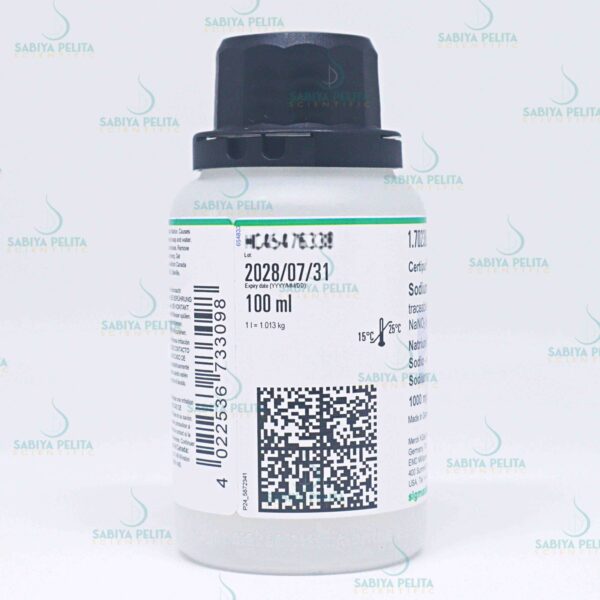 Sodium standard solution traceable to SRM from NIST Certipur® Merck 1.70238.0100