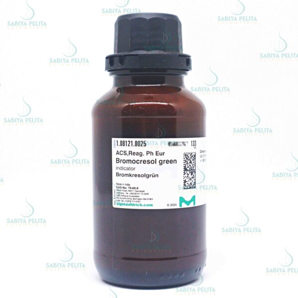 Bromocresol green pH indicator, ACS Merck 1.08121.0025