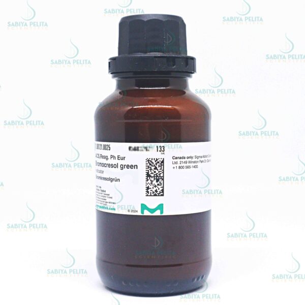 Bromocresol green pH indicator, ACS Merck 1.08121.0025