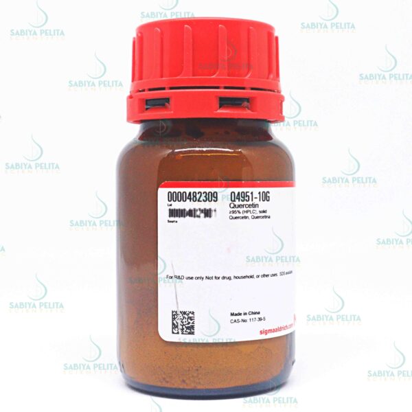 Quercetin (HPLC), solid, flavonoid antioxidant Sigma-Aldrich Q4951-10G