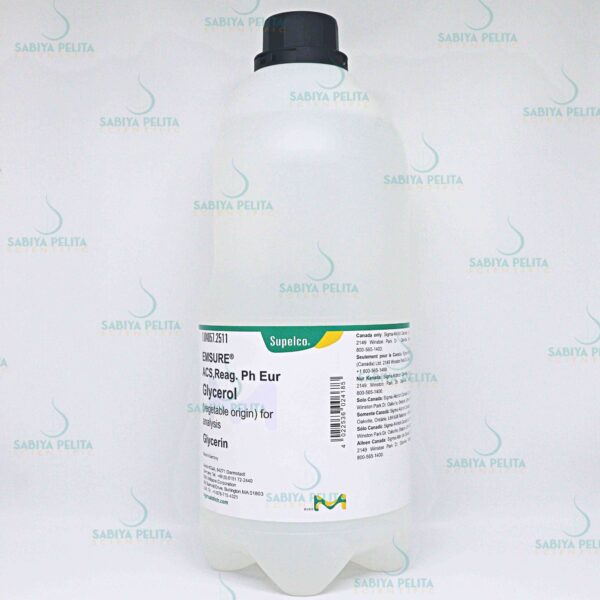 Glycerol (vegetable origin) for analysis EMSURE® Merck 1.04057.2500