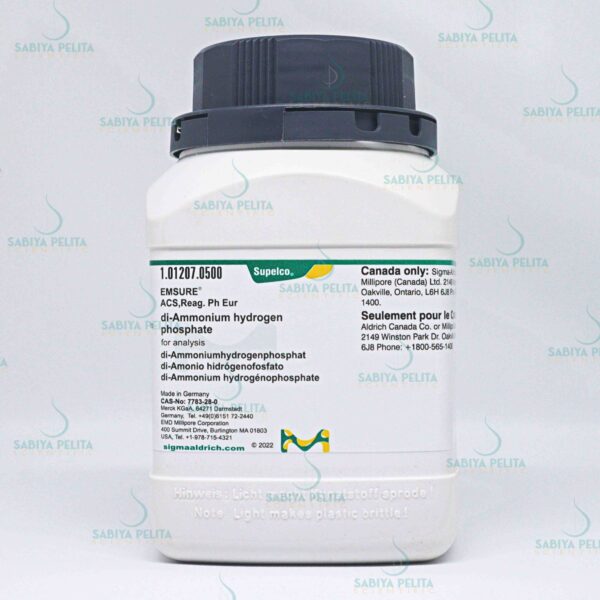 di-Ammonium hydrogen phosphate for analysis EMSURE® Merck 1.01207.0500