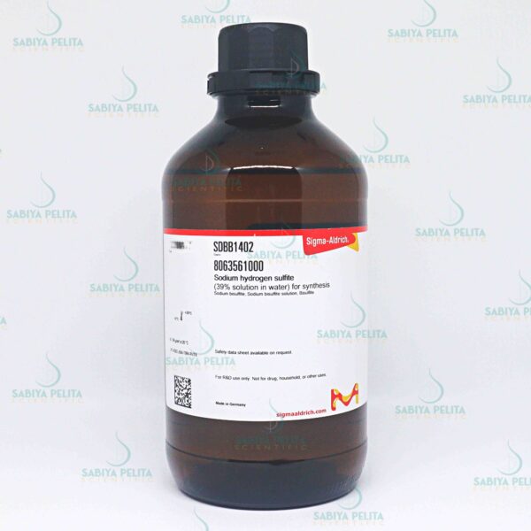 Sodium hydrogen sulfite (39% solution in water) for synthesis Sigma-Aldrich 8.06356.1000