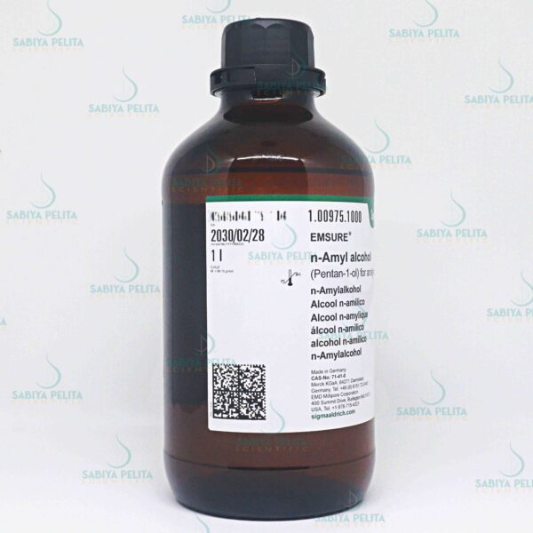 n-Amyl alcohol (Pentan-1-ol) for analysis EMSURE® Merck 1.00975.1000
