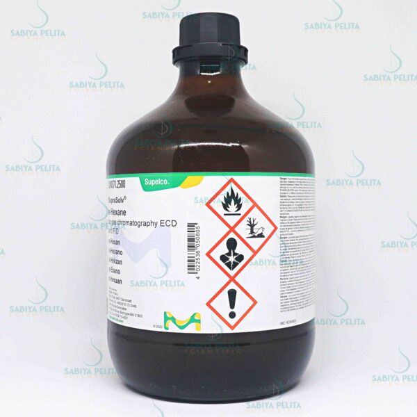 n-Hexane suitable for gas chromatography (GC) ECD and FID SupraSolv® Merck 1.04371.2500