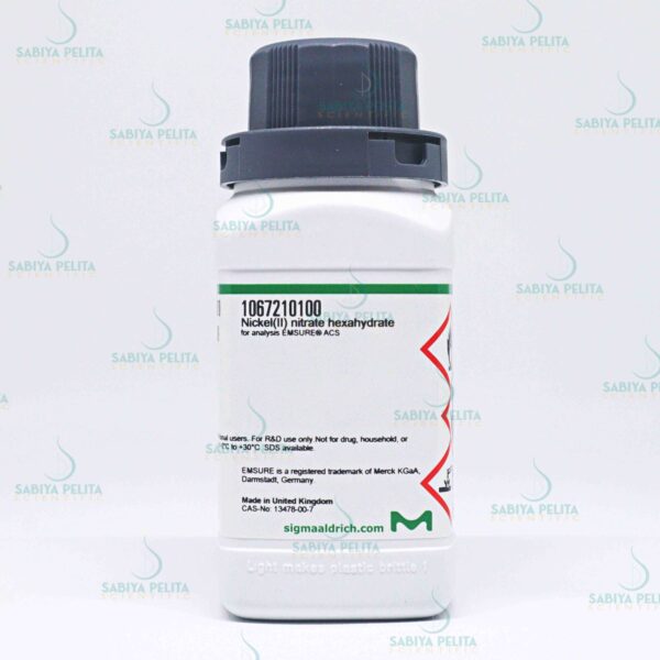Nickel(II) nitrate hexahydrate for analysis EMSURE® Merck 1.06721.0100