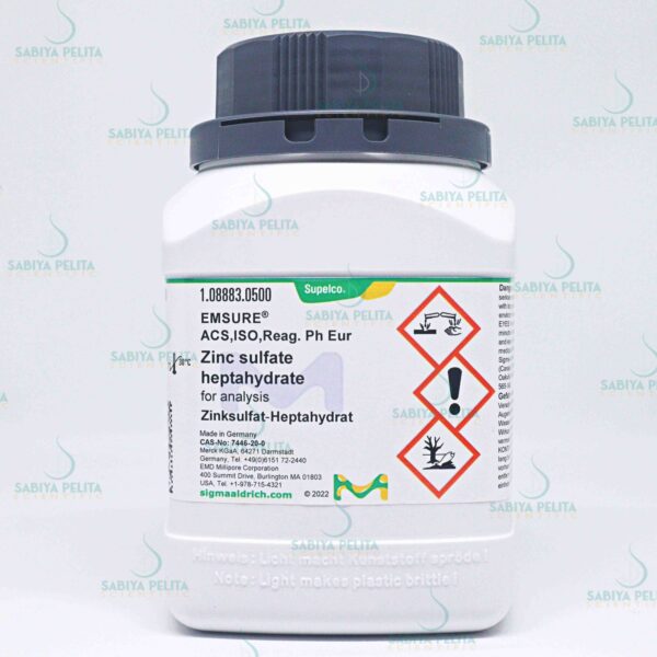 Zinc sulfate heptahydrate for analysis EMSURE® Merck 1.08883.0500