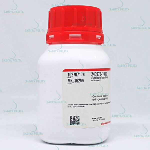 batch_IMG_0003 Sodium bisulfite ACS reagent Sigma-Aldrich 243973-100G