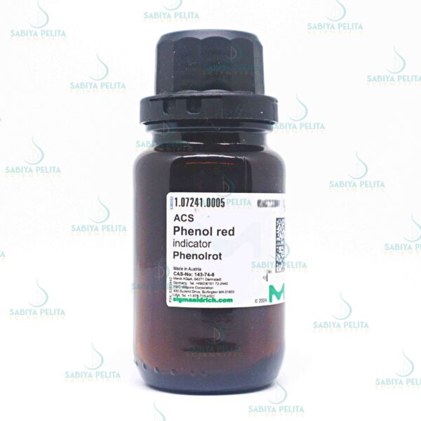 Phenol red pH indicator ACS Merck 1.07241.0005
