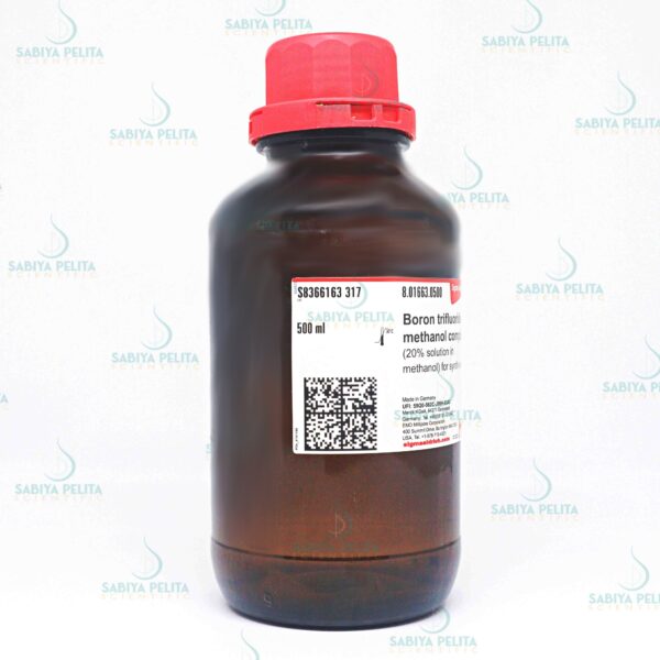 batch_IMG_0053 Boron trifluoride-methanol complex (20% solution in methanol) for synthesis Sigma-Aldrich 8.01663.0500
