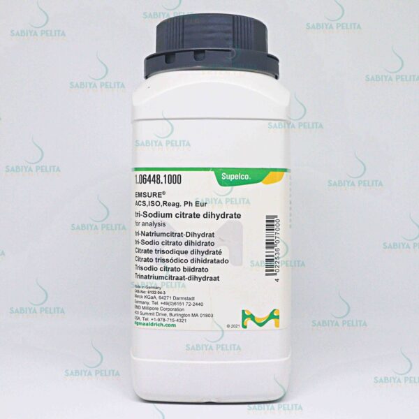 batch_IMG_0057 tri-Sodium citrate dihydrate for analysis EMSURE® Merck 1.06448.1000