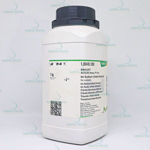tri-Sodium citrate dihydrate for analysis EMSURE® Merck 1.06448.1000