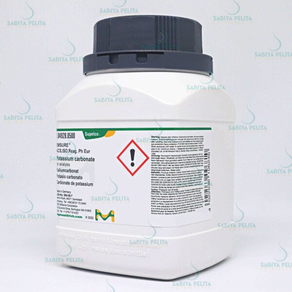 Potassium carbonate for analysis EMSURE® Merck 1.04928.0500