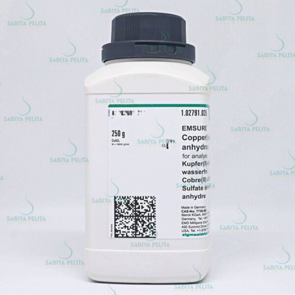 Copper(II) sulfate anhydrous for analysis EMSURE® Merck 1.02791.0250