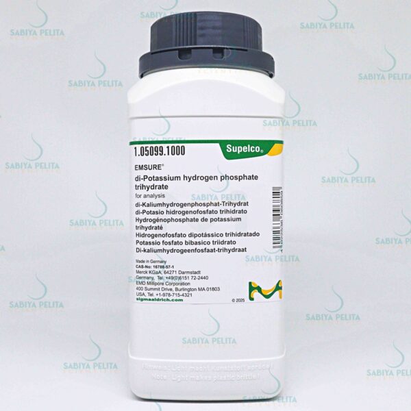 di-Potassium hydrogen phosphate trihydrate for analysis EMSURE® Merck 1.05099.1000